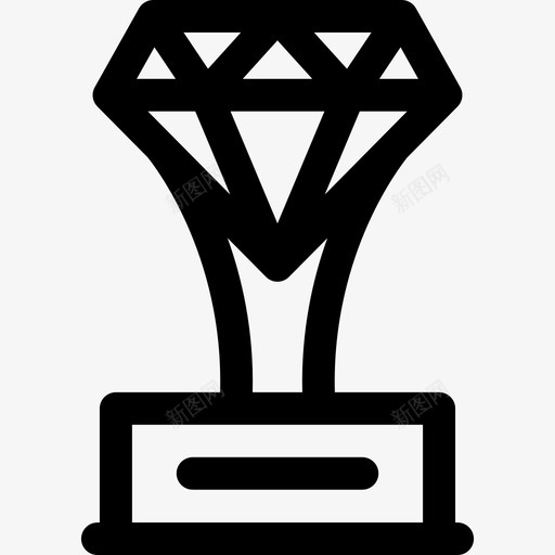 钻石奖50个奖项直线svg_新图网 https://ixintu.com 钻石 50个 奖项 直线