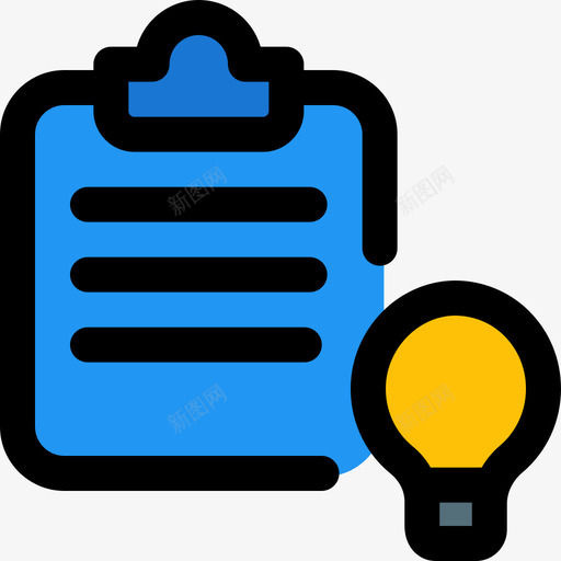 想法办公室文件2线条颜色svg_新图网 https://ixintu.com 想法 办公室 文件 线条 颜色