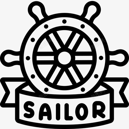 轮子纹身16线状svg_新图网 https://ixintu.com 轮子 纹身 线状