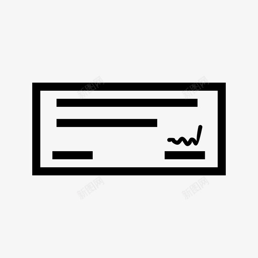 支票银行帐簿svg_新图网 https://ixintu.com 支票 银行 帐簿 财务 订单