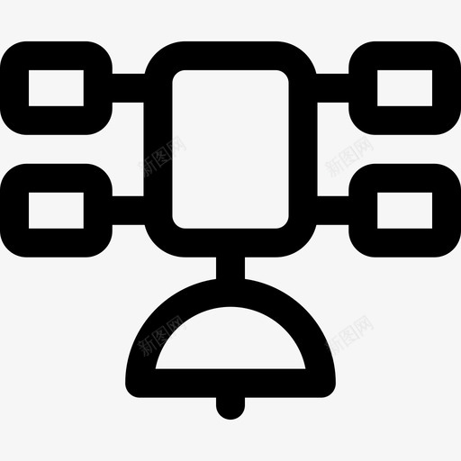 卫星物联网114线性svg_新图网 https://ixintu.com 卫星 联网 线性