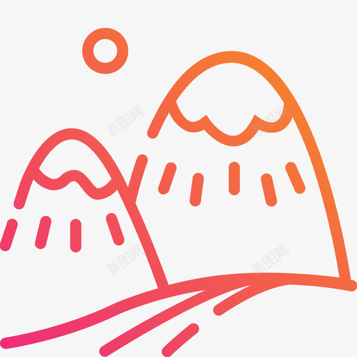 山景露营171直线坡度svg_新图网 https://ixintu.com 山景 露营 直线 坡度