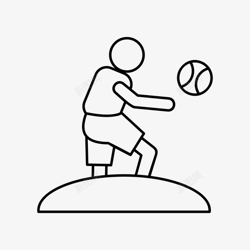 排球运动员沙滩运动型svg_新图网 https://ixintu.com 排球 运动员 运动型 夏季 沙滩