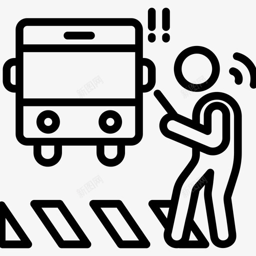 过马路时用手机人用手机手机成瘾svg_新图网 https://ixintu.com 手机 时用 马路 向量 用线 地方 路上 用手 上用 使用 智能