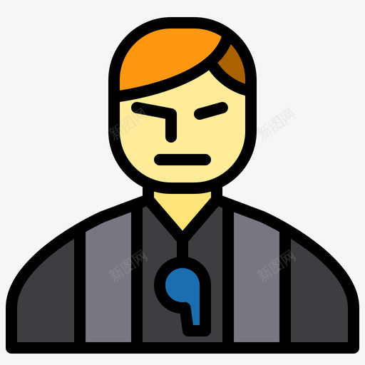 裁判员篮球55直线颜色svg_新图网 https://ixintu.com 裁判员 篮球 直线 颜色