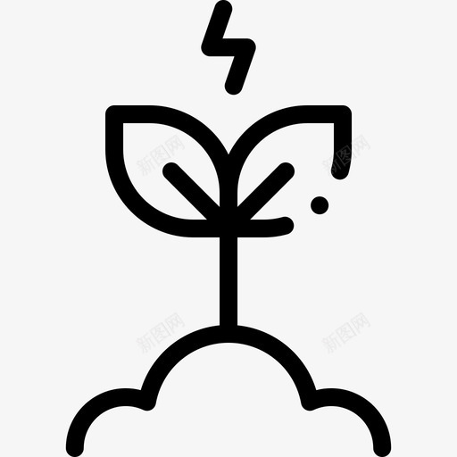 能源可持续能源54线性svg_新图网 https://ixintu.com 能源 持续 线性