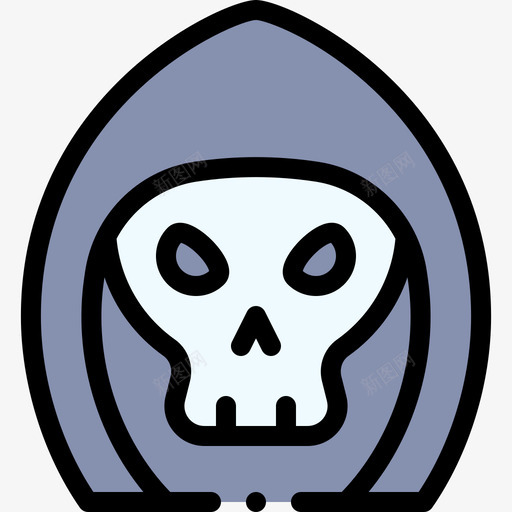 冷酷的死神服装派对44直线颜色svg_新图网 https://ixintu.com 冷酷 死神 服装 派对 直线 颜色