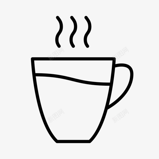 咖啡杯饮料咖啡店svg_新图网 https://ixintu.com 饮料 咖啡杯 咖啡店