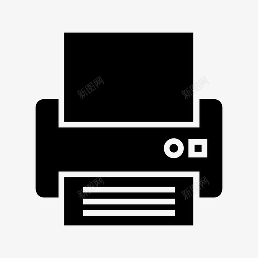 打印机设备电子svg_新图网 https://ixintu.com 打印机 设备 电子 硬件