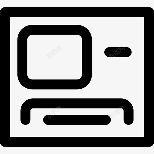 Atm支付金融4线性svg_新图网 https://ixintu.com Atm 支付 金融 线性