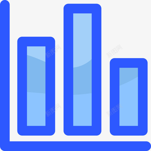 图表商务478蓝色svg_新图网 https://ixintu.com 图表 商务 蓝色
