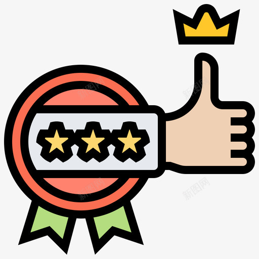 最佳rewardsbadges1线性颜色svg_新图网 https://ixintu.com 最佳 rewardsbadges 线性 颜色