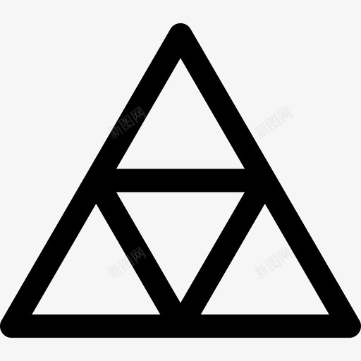 三角形数学9线性svg_新图网 https://ixintu.com 三角形 数学 线性