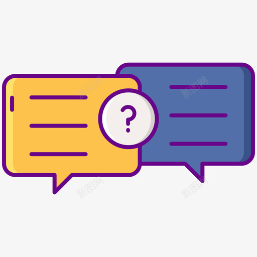 聊天私家侦探3线性颜色svg_新图网 https://ixintu.com 聊天 私家侦探 线性 颜色