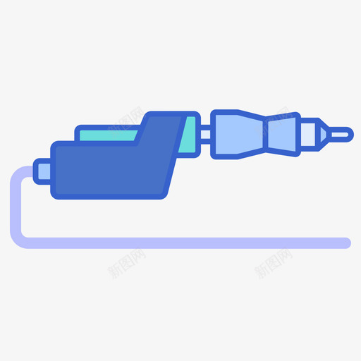 纹身机纹身13线性颜色svg_新图网 https://ixintu.com 纹身机 纹身 线性 颜色