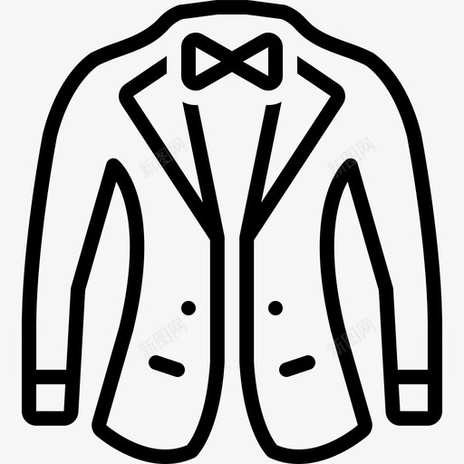 西装服装绅士svg_新图网 https://ixintu.com 西装 服装 绅士 时尚 制服