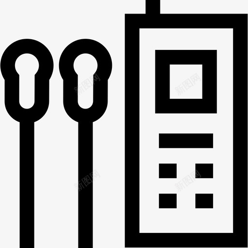音频指南博物馆110线性svg_新图网 https://ixintu.com 音频 指南 博物馆 线性