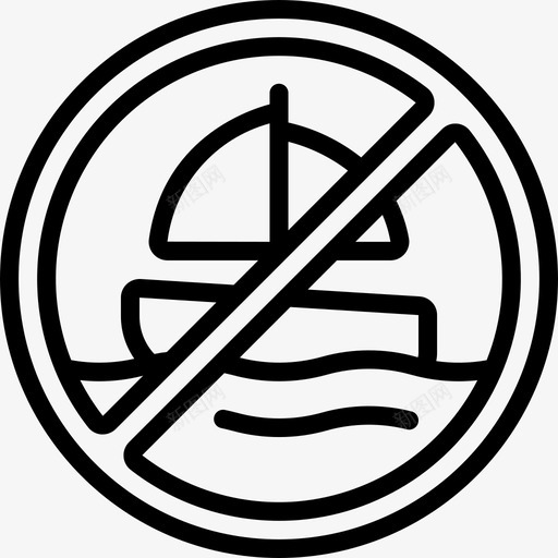 标志船用10号直线svg_新图网 https://ixintu.com 标志 船用 10号 直线