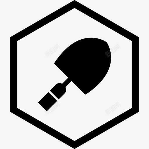 抹子园艺铲子svg_新图网 https://ixintu.com 抹子 园艺 铲子 铁锹 建筑