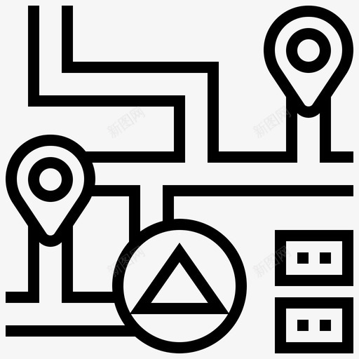 导航假期22线性svg_新图网 https://ixintu.com 导航 假期 线性