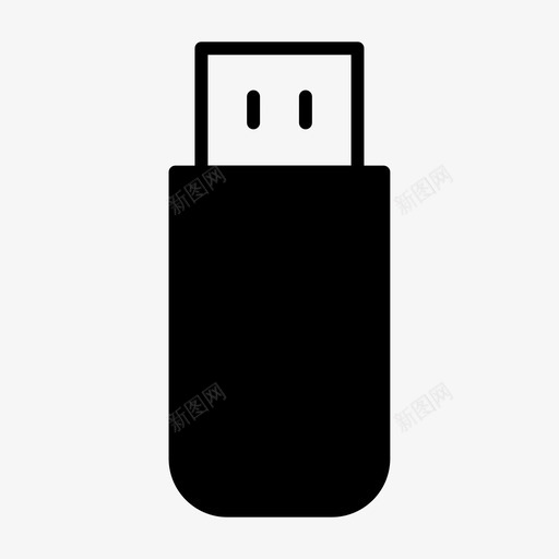 U盘内存教育图标svg_新图网 https://ixintu.com 内存 教育 图标