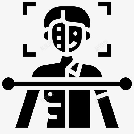 识别生物特征7字形svg_新图网 https://ixintu.com 识别 生物 特征 字形