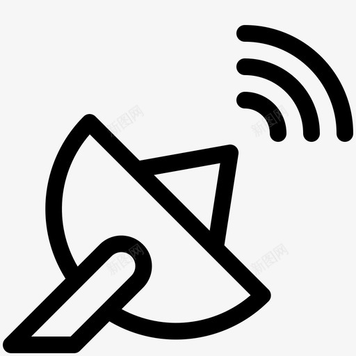 卫星物联网123线性svg_新图网 https://ixintu.com 卫星 联网 线性