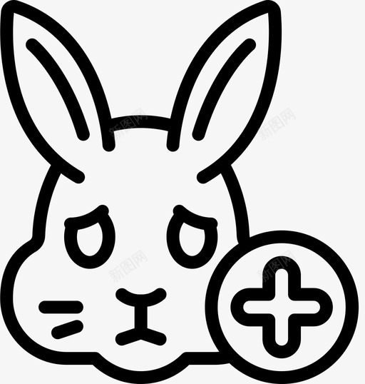 兔子兽医5直系svg_新图网 https://ixintu.com 兔子 兽医 直系
