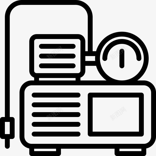 泵机械4线性svg_新图网 https://ixintu.com 机械 线性