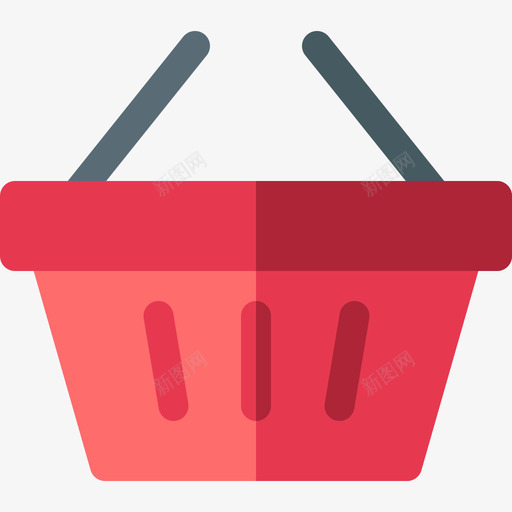 购物篮塑料制品5扁平svg_新图网 https://ixintu.com 购物篮 塑料制品 扁平