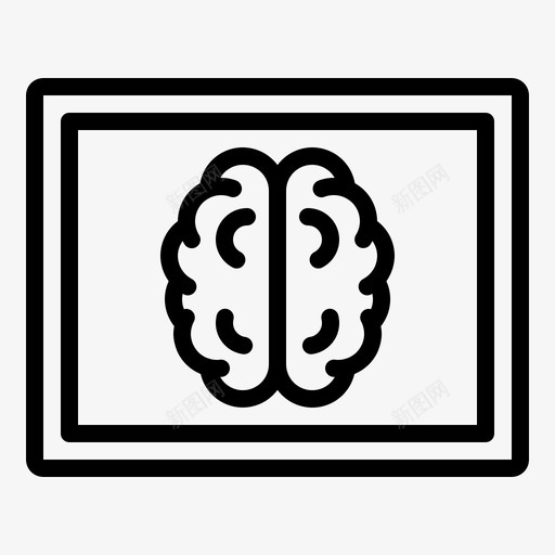 脑x光医院医学svg_新图网 https://ixintu.com 医院 医学 伦琴 射线