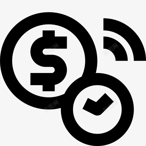 时间管理fintech45线性svg_新图网 https://ixintu.com 时间管理 fintech 线性