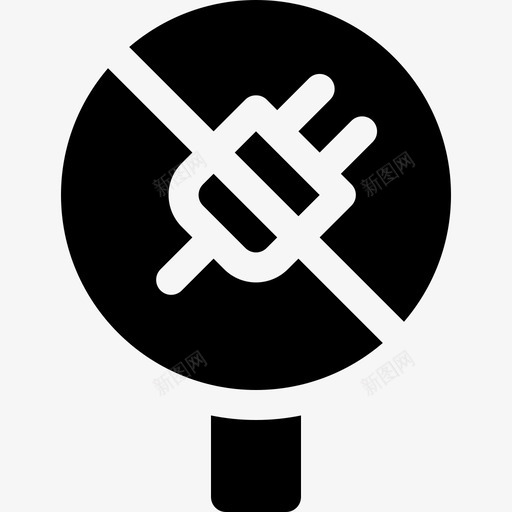 无插头信号禁止10填充svg_新图网 https://ixintu.com 插头 信号 禁止 填充