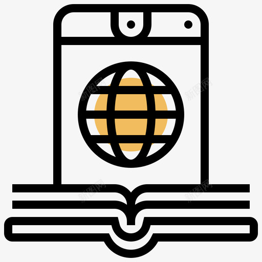 在线课程在线学习84黄影svg_新图网 https://ixintu.com 在线 课程 在线学习 黄影