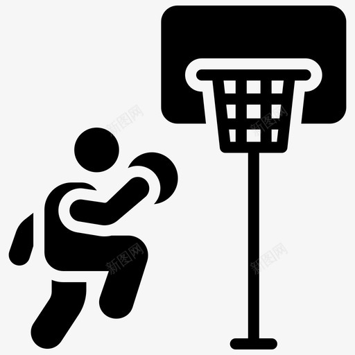 男人打篮球篮板篮球球门svg_新图网 https://ixintu.com 篮球 男人 篮板 球门 篮球架 娱乐活动 系列 列线 向量 图标