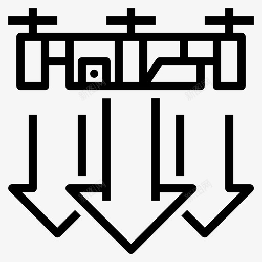 着陆27号无人机轮廓svg_新图网 https://ixintu.com 着陆 27号 无人机 轮廓