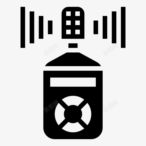 声音测量语音识别2字形svg_新图网 https://ixintu.com 声音 测量 语音 识别 字形