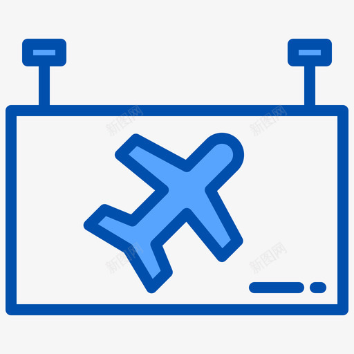 出发6号航站楼蓝色svg_新图网 https://ixintu.com 出发 6号 航站楼 蓝色