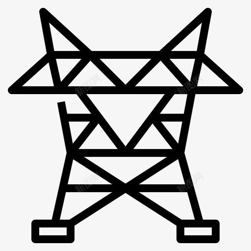 电力预算和费用1线性svg_新图网 https://ixintu.com 电力 预算 费用 线性