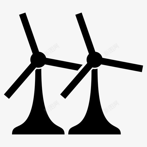 风力涡轮机空调工业svg_新图网 https://ixintu.com 风力 涡轮机 空调 工业 通风