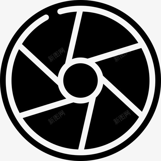 镜头摄影144填充svg_新图网 https://ixintu.com 镜头 摄影 填充