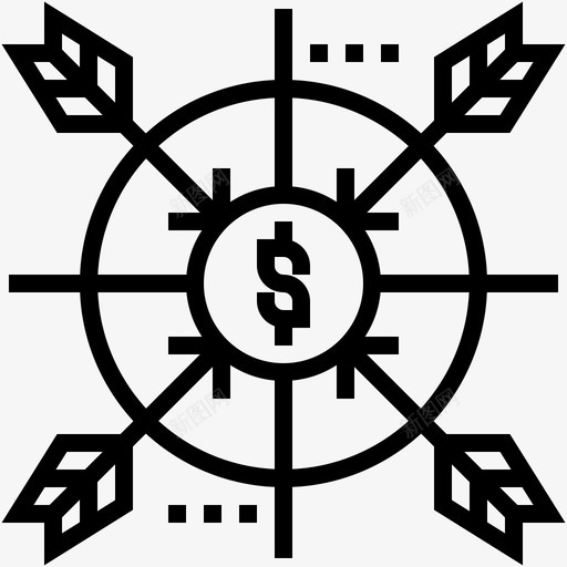 目标职业发展12线性svg_新图网 https://ixintu.com 目标 职业发展 线性