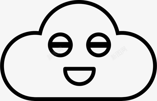 高兴的石头云表情图开心的石头云表情图做梦svg_新图网 https://ixintu.com 表情 石头 微笑 高兴 开心 做梦 快乐 概述