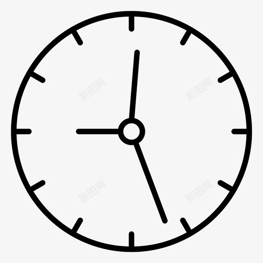 挂钟周期时间表svg_新图网 https://ixintu.com 挂钟 周期 时间表 时间 教育