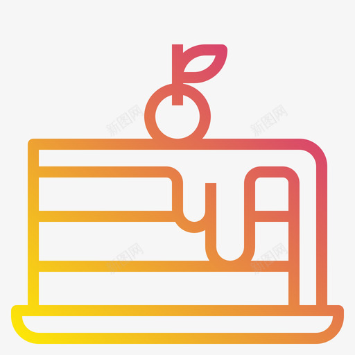 蛋糕面包店143梯度svg_新图网 https://ixintu.com 蛋糕 面包店 梯度