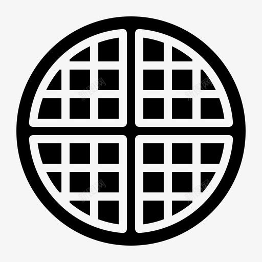 华夫饼面包房142固体svg_新图网 https://ixintu.com 华夫 面包房 固体