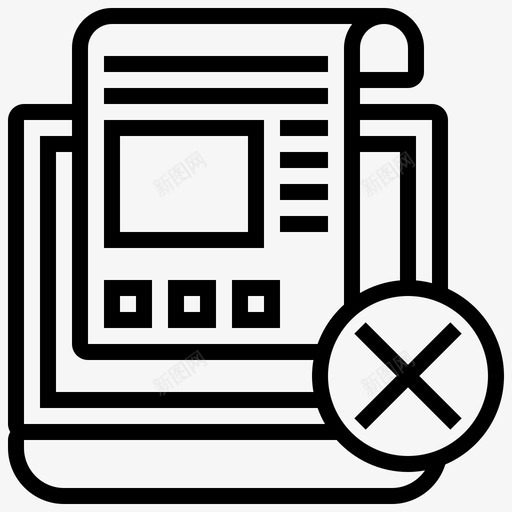 拒绝生物识别5线性svg_新图网 https://ixintu.com 拒绝 生物识别 线性
