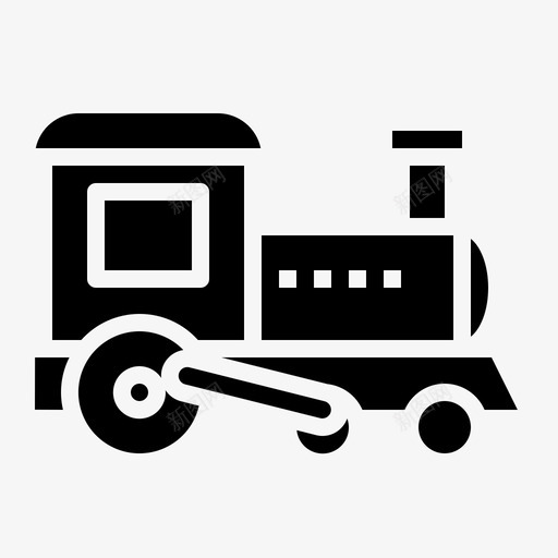 火车玩具47实心svg_新图网 https://ixintu.com 火车 玩具 实心