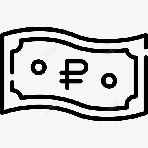 RubleRussia34线性svg_新图网 https://ixintu.com Ruble Russia 线性