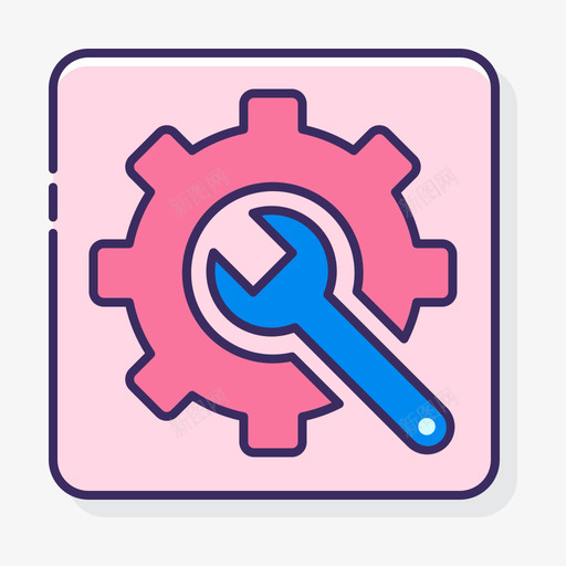 设置移动应用程序开发1线性颜色svg_新图网 https://ixintu.com 设置 移动 应用 程序开发 线性 颜色